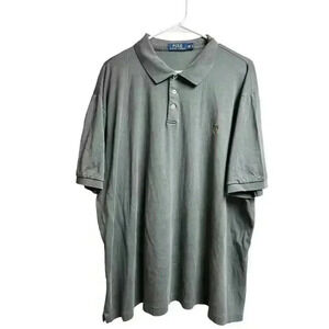 Polo Ralph Lauren Men's Classic Rugby Polo Shirt Gray 2XLT